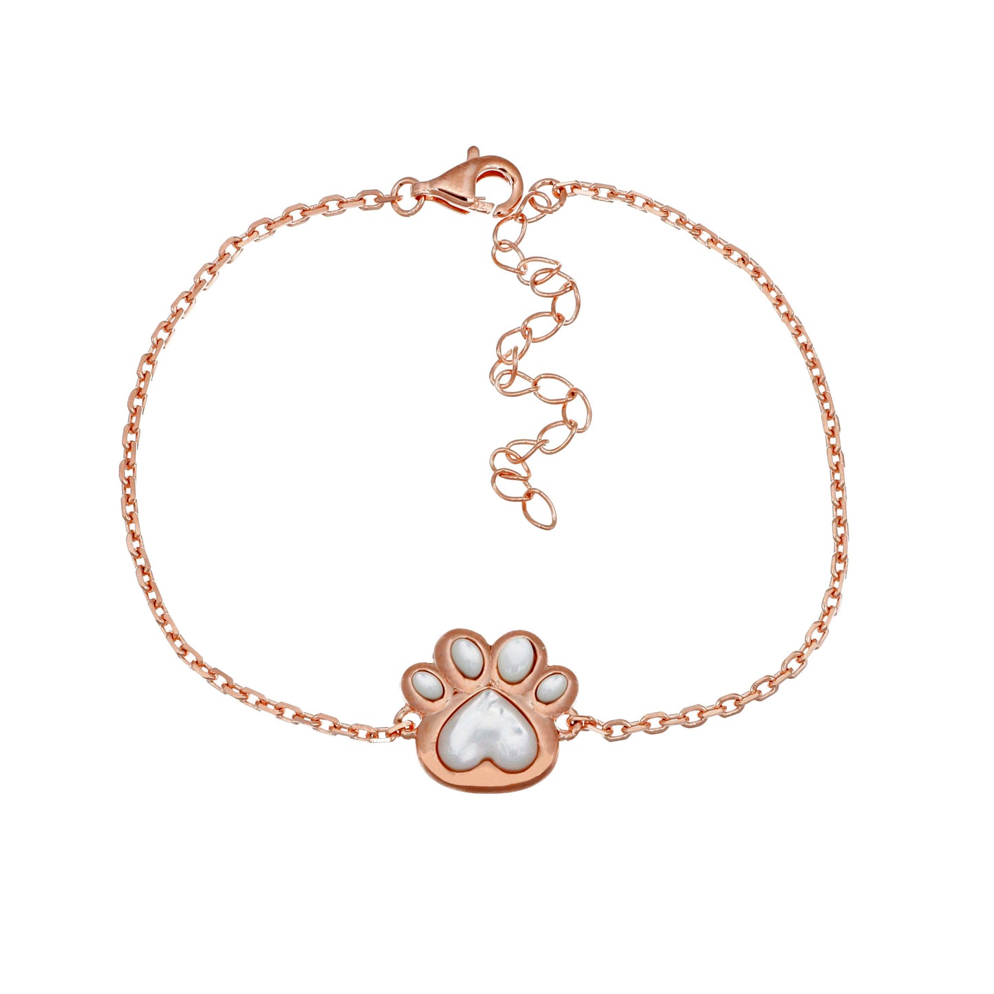 Pulsera Huella Madre Perla