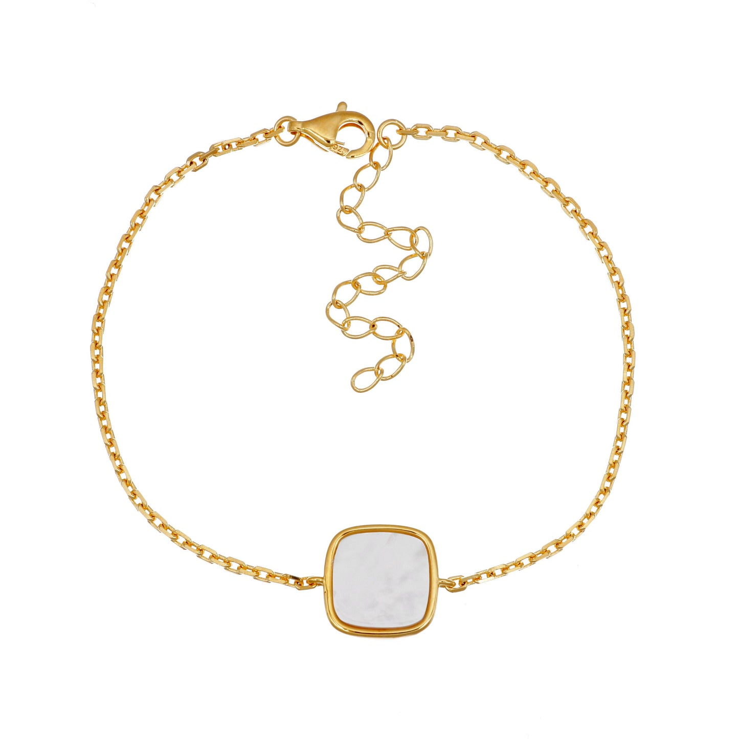 Pulsera Cuadro Madre Perla